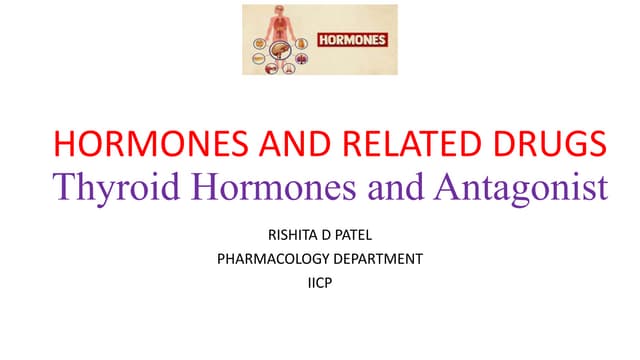 Drug use in Thyroid and Anti Thyroid analogue.pptx