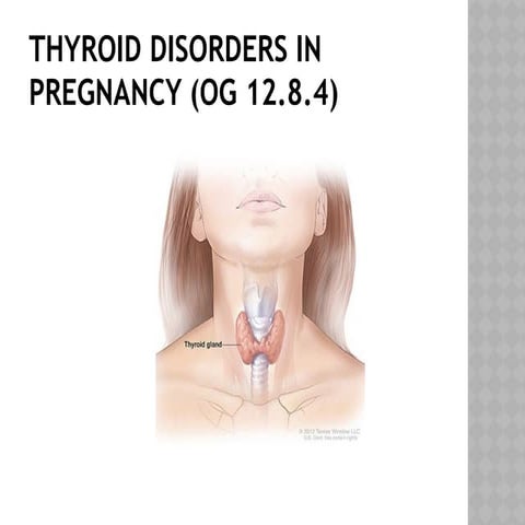Picture of Thyroid Disorders in Pregnancy powerpoint | PPTX