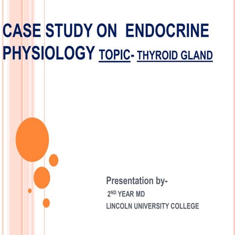 Thyroid gland and Thyroid hormone Physiology ppt
