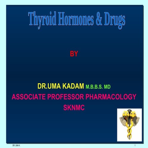 Thyroid Hormones(12 13