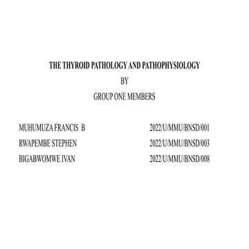 Thyroid function tests | PPTX