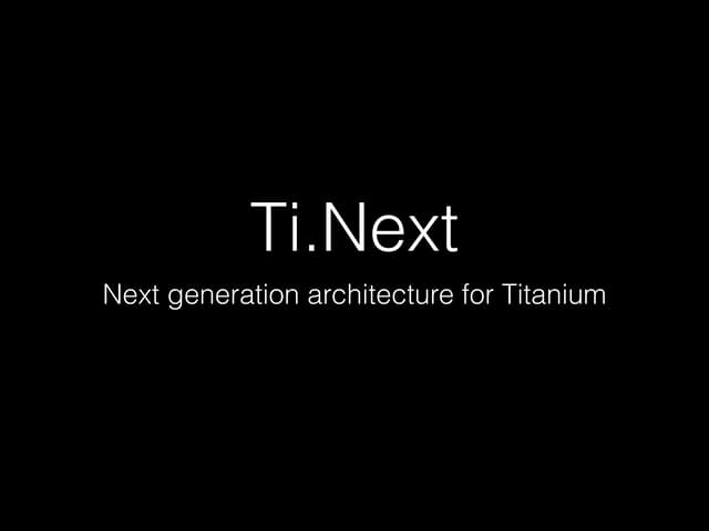Titanium meetup Tokyo #13