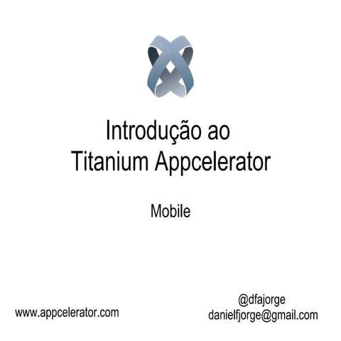 Introdução ao Titanium Appcelerator