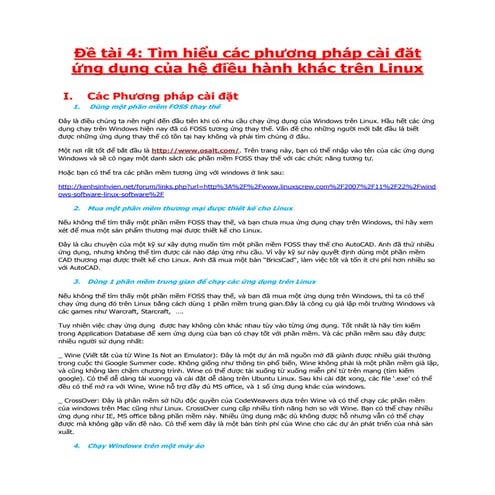 đề Tài 4 (mã nguồn mở)