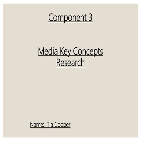Tia   key concepts