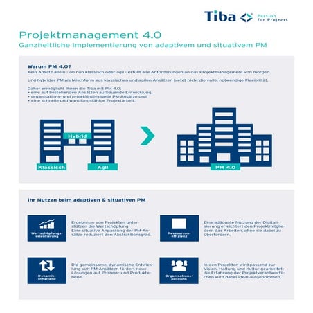 Tiba Managementberatung - Projektmanagement 4.0