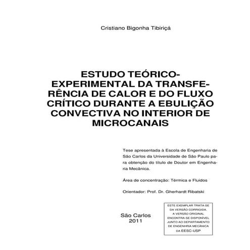 Tibirica c bhebulição