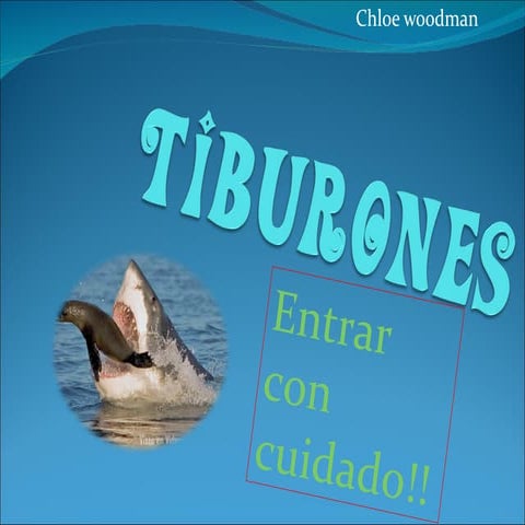 presentacion de tiburones :)
