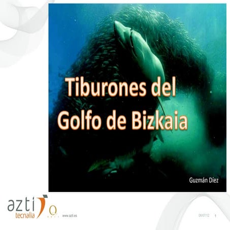 Tiburones en el Atlántico