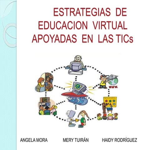 ESTRATEGIAS DE EDUCACIÒN VIRTUAL APOYADAS EN LAS TICs