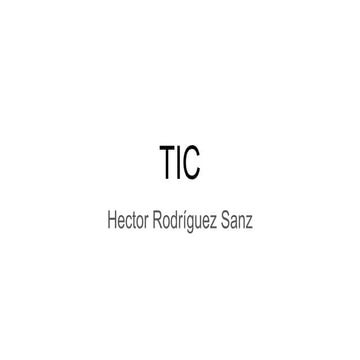 Tic | PDF