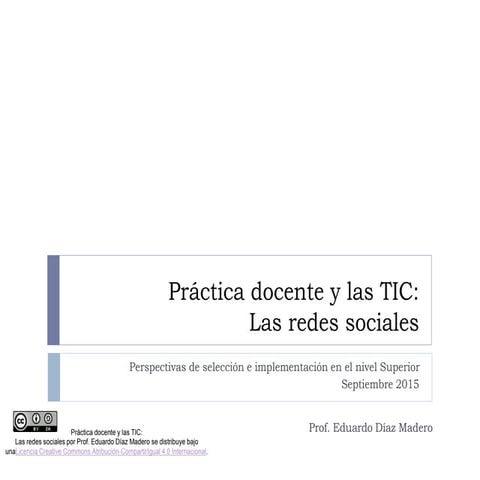 Tic   uso redes sociales