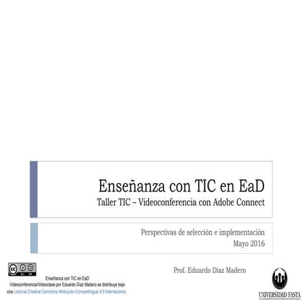 Tic   uso videconferencia adobe connect-ead