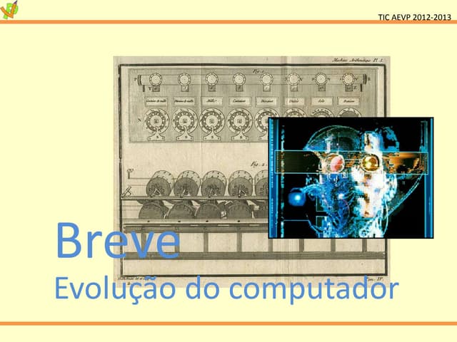 Tic1 Evolução do Computador