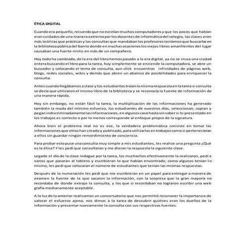 éTica digital