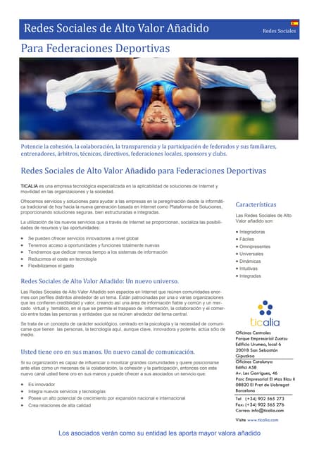 Ticalia redes sociales   federacion...