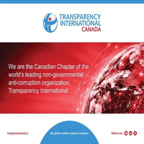 Status of Beneficial Ownership Transparency in Canada | PDF
