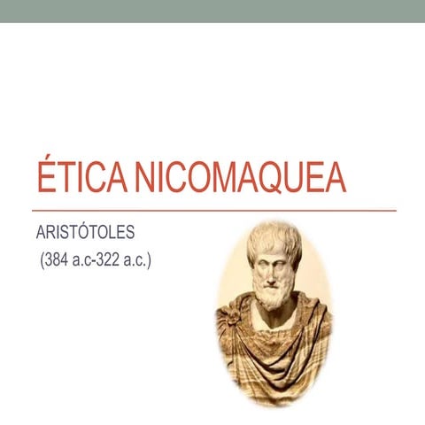 Ética nicomaquea