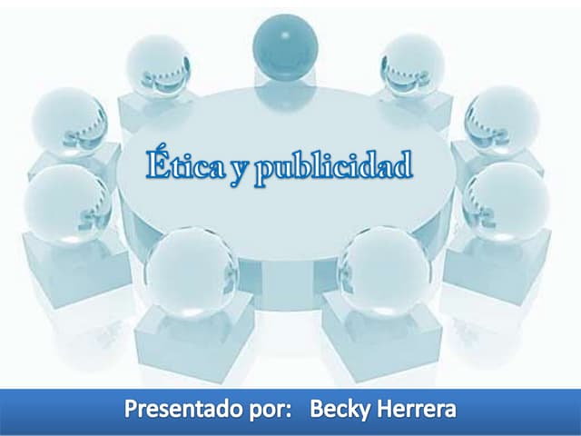 ETica y publicidad