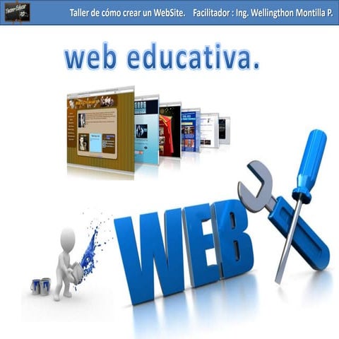 Tic como crear un sitio web educativo