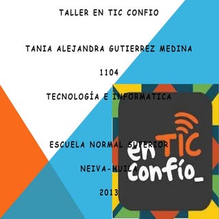 Tic confio