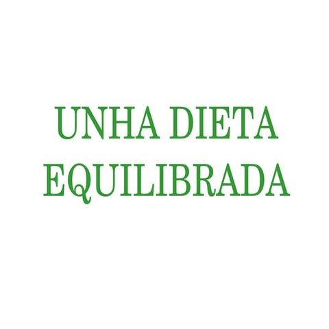 Dieta equilibrada, trabajo tic