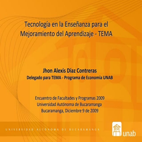 Economía en TEMA  (Jhon Alexis Díaz)