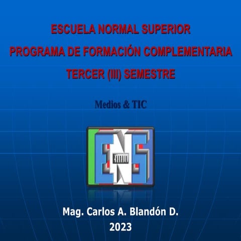 Tecnologías de la Información y la Comunicación en la Educación