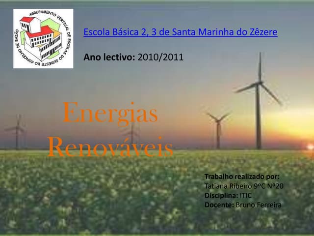 Energias Renováveis