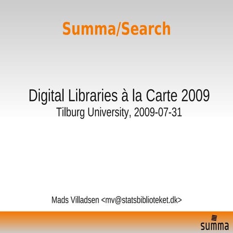 Summa/Summon: Something something | PDF