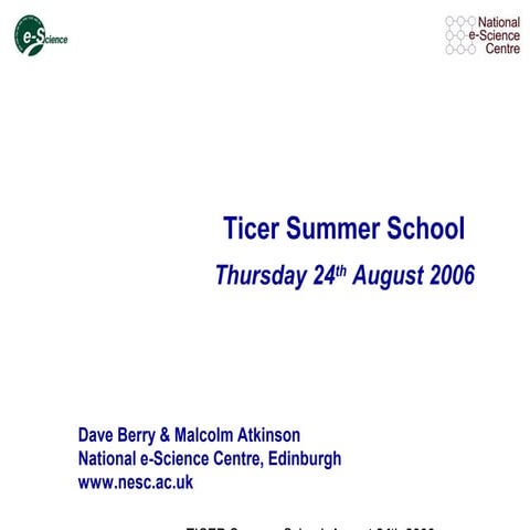 Ticer summer school_24_aug06