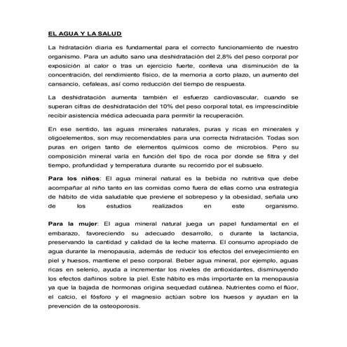 UNIDAD TRANSVERSAL - HIDRATACION