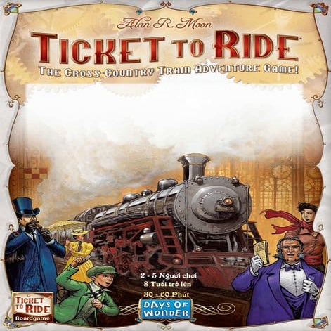 [BoardgameVN] Luật chơi Ticket to ride basic 
