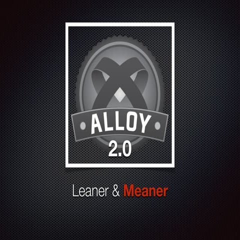 TiConf NY 2014 - Alloy 2.0