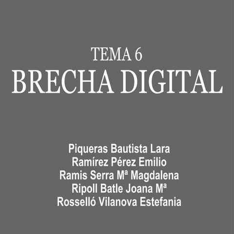 TIC_Tema6_Brecha_Digital