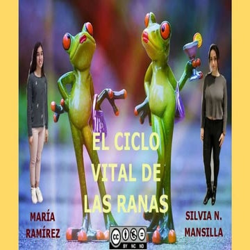 EL CICLO VITAL DE LAS RANAS