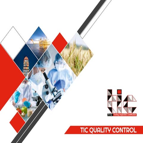 TIC Quality Control | PDF
