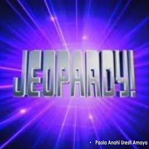 Presentacion De Jeopardy | PPTX