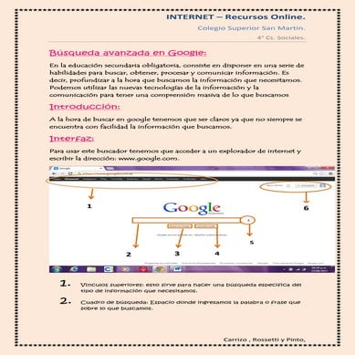 Búsqueda Avanzada de Google