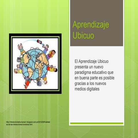 Aprendizaje Ubicuo | PPTX