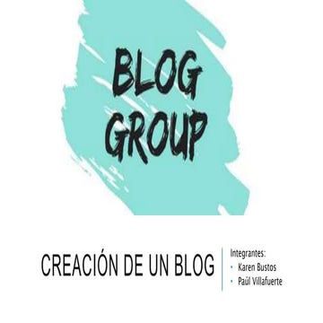 ¿Qué es un blog y blogger? y ¿Cómo crear un blog?