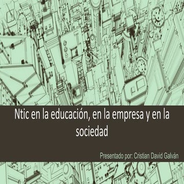 Ntic`s En La Educación