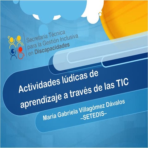 Actividades lúdicas de aprendizaje a través de las TIC’s