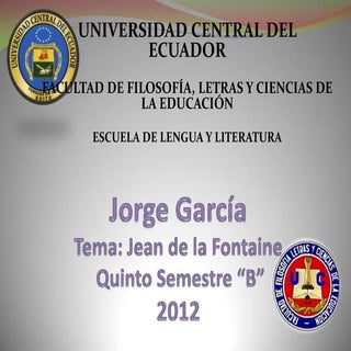 jean de la fontaine por jorge garci...