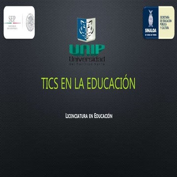 Tics en la educación - redes sociales