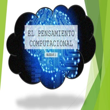 PENSAMIENTO COMPUTACIONAL | PPTX
