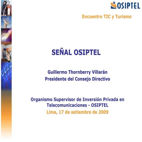 Conexiones a nivel nacional