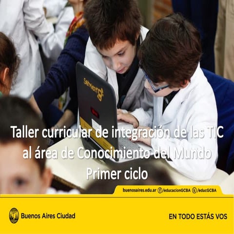 Tic y conocimiento del mundo primer ciclo primaria