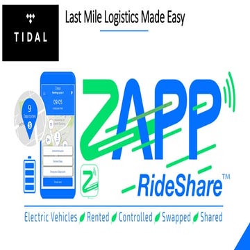 Learn why Zapp is the future of ride share. | PPTX