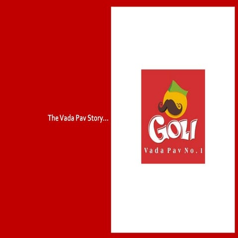 The Vada Pav Story by Venky Iyer - CEO & MD - Goli Vada Pav 
